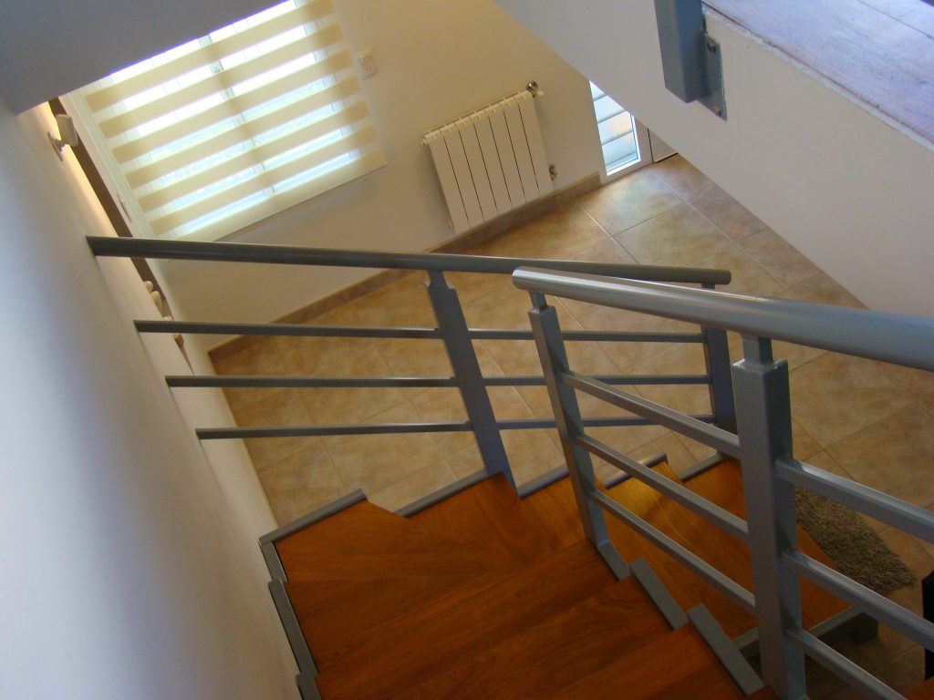 escaleras de dos tramos